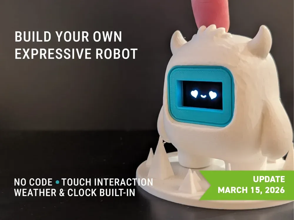 MakerWorld preview of the Compagnon 309 Desk Companion project